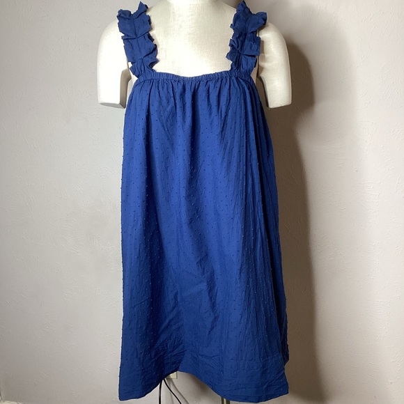 LAKE Lilly Swiss Dot Dress/ Nightgown L - Picture 4 of 9